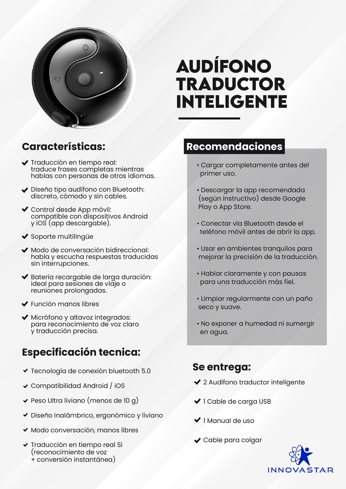 Audifono traductor