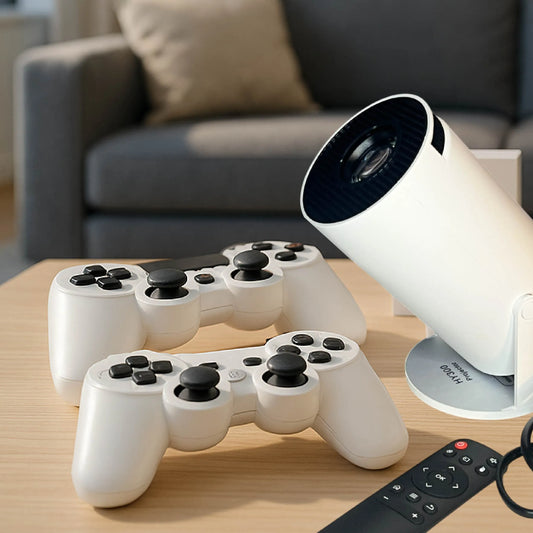 Proyector Gamer Ultra HD + Controles incluidos